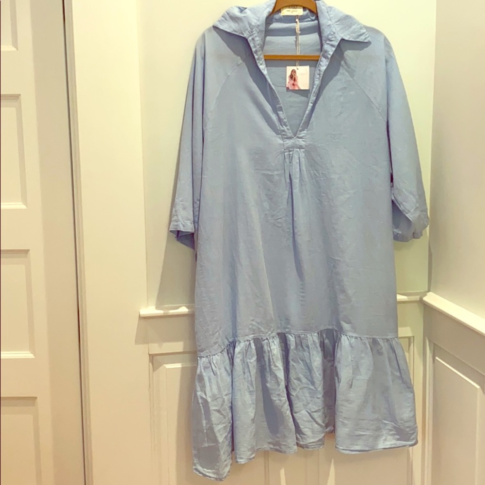 9 Seed Blue Coverup. One Size.
